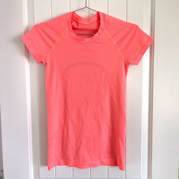 lululemon athletica Tops - Lululemon Swiftly Tech T-Shirt Bright Orange / Coral